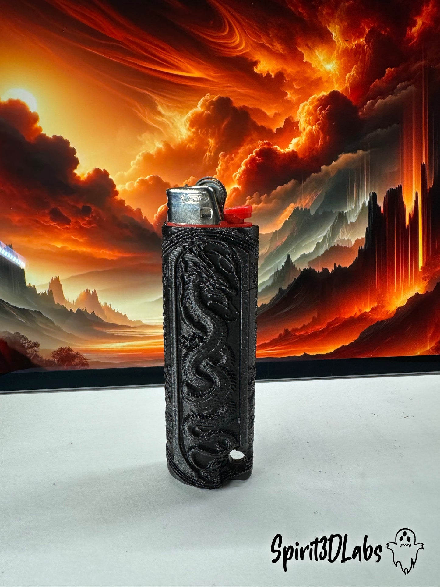 Dragon Styled Lighter Case