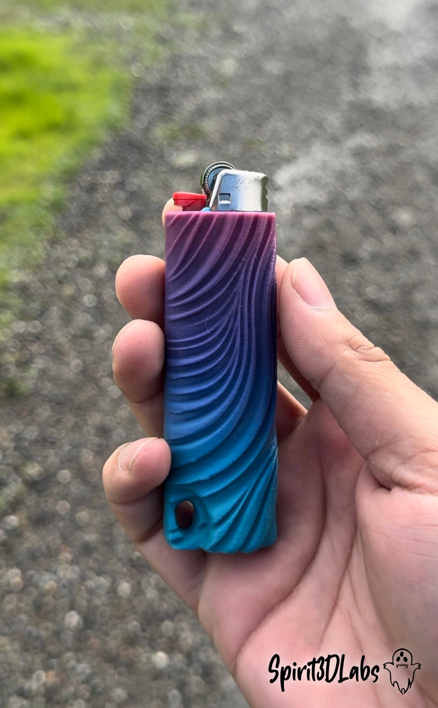 Wavy Lighter Case