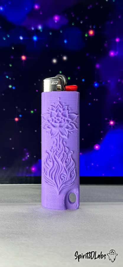 Fire Lotus Lighter Case