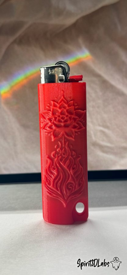 Fire Lotus Lighter Case