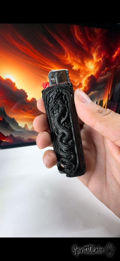 Dragon Styled Lighter Case